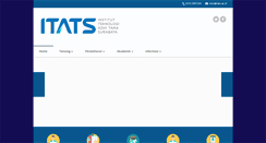 Desktop Screenshot of itats.ac.id
