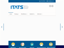 Tablet Screenshot of itats.ac.id